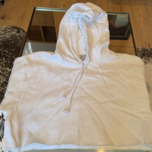 NWT TNA Cozy AF White Cropped Hoodie - Size 1 (XS/S) - Picture 8 of 8